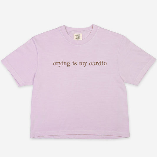 Crying Is My Cardio Tee