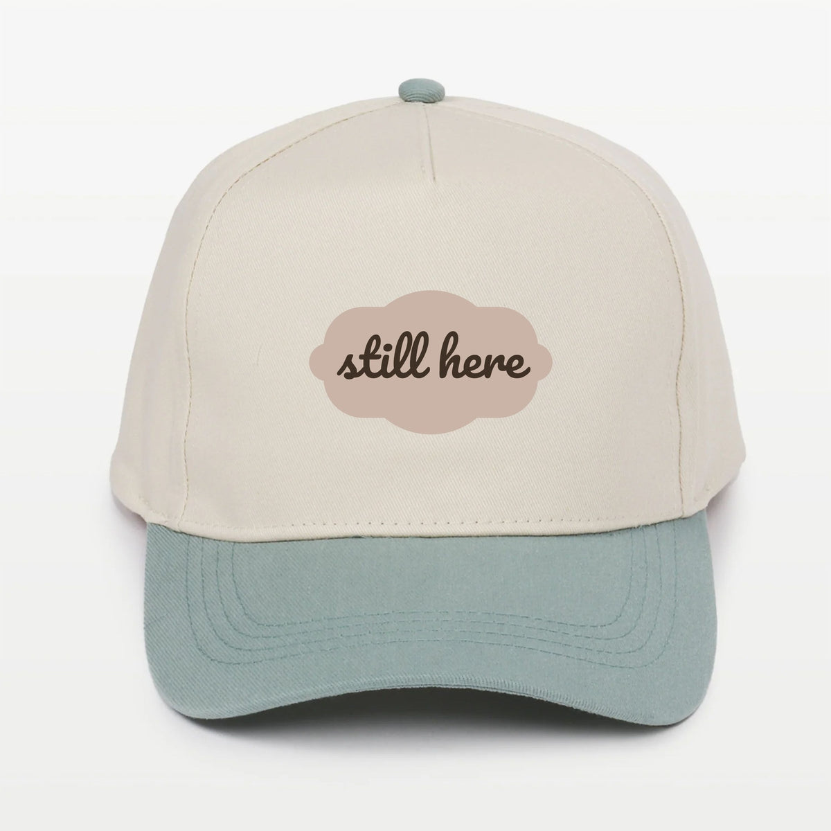 Two-Tone 5 Panel Baseball Cap