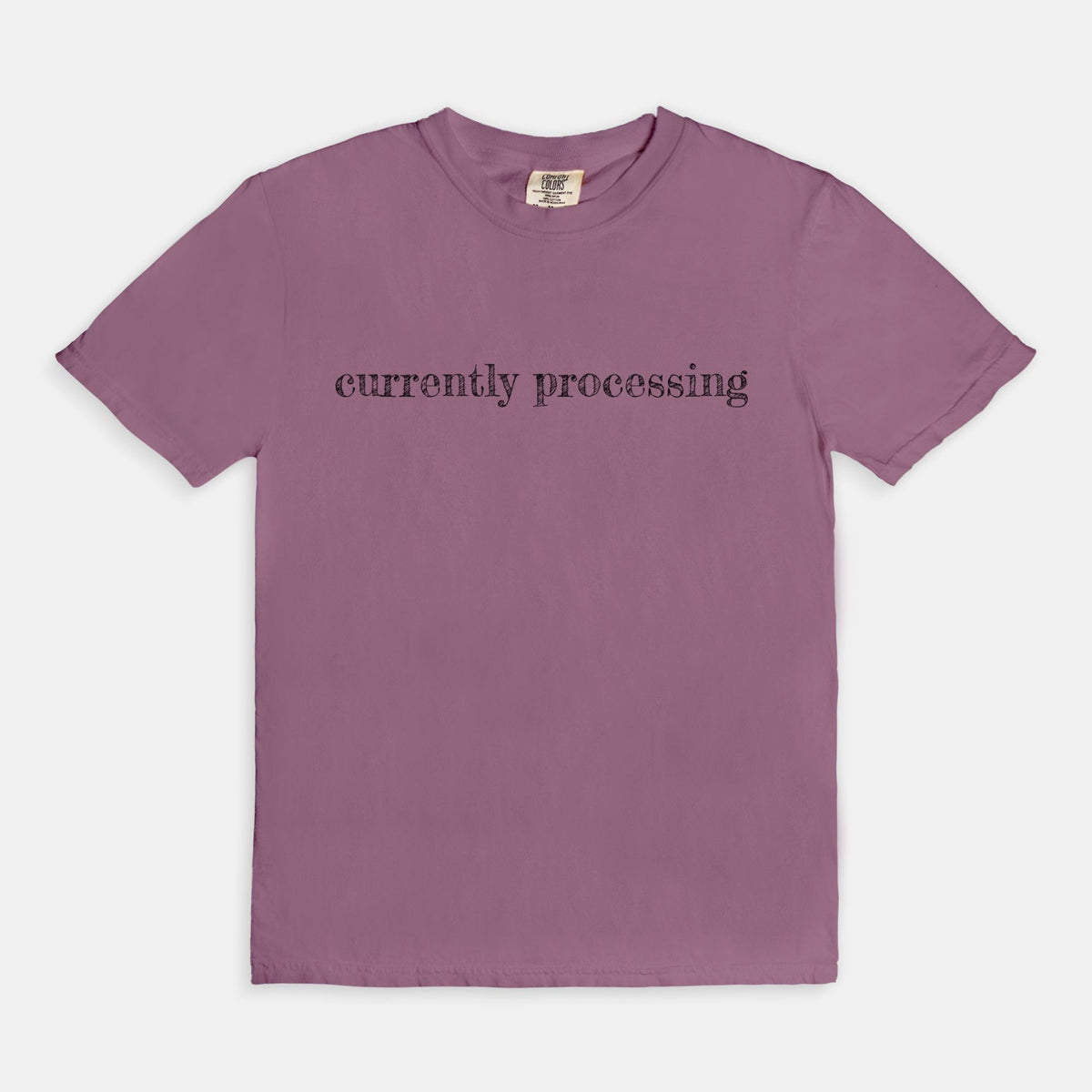 "Currently Processing" Tee