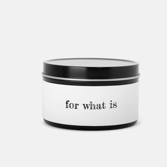 For What Is Candle Tin 8oz Classic Collection