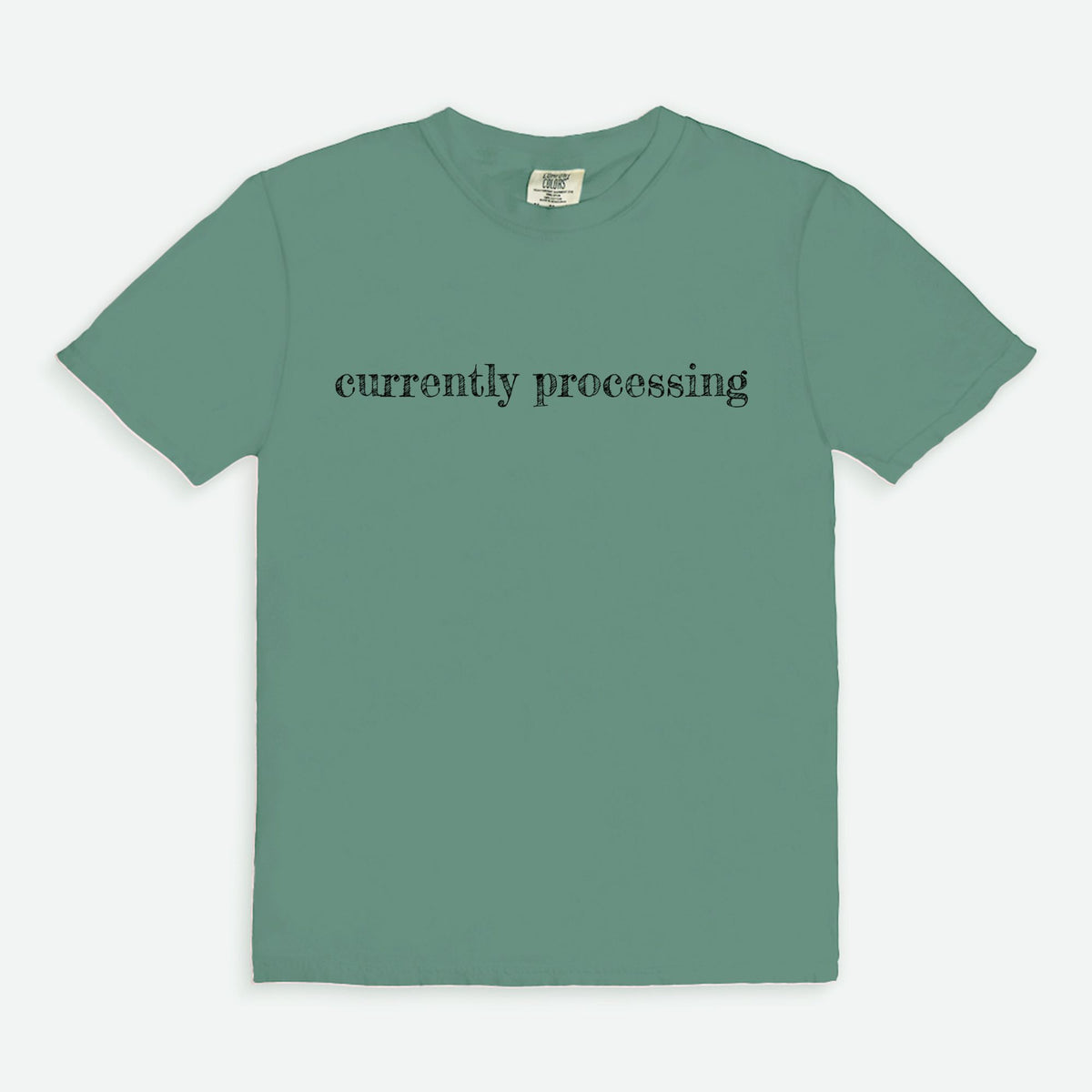 "Currently Processing" Tee
