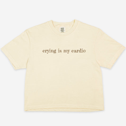 Crying Is My Cardio Tee