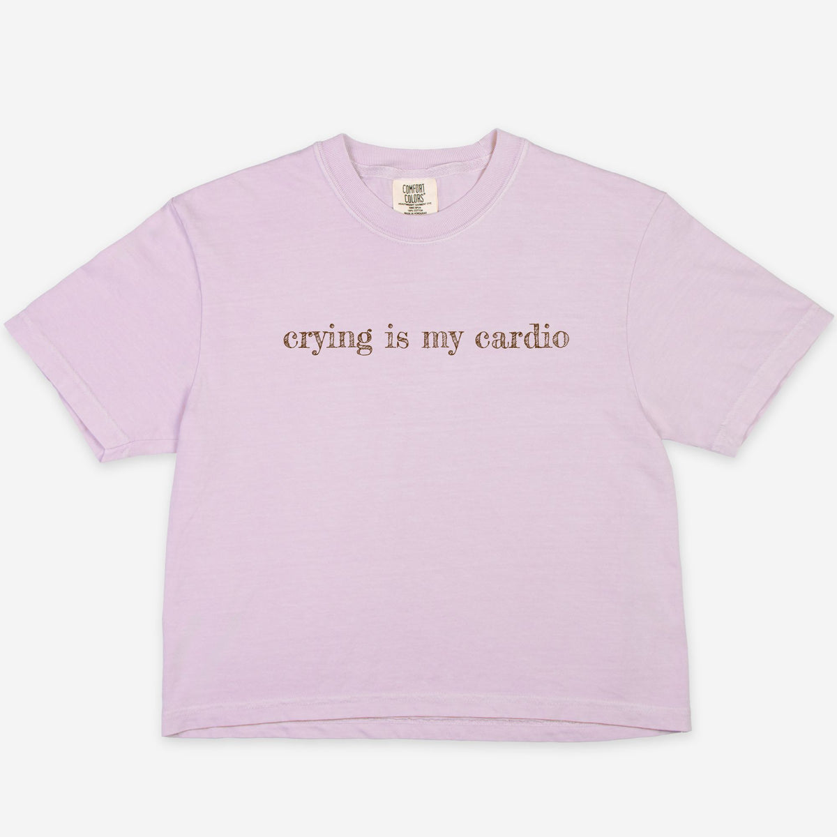 Crying Is My Cardio Tee