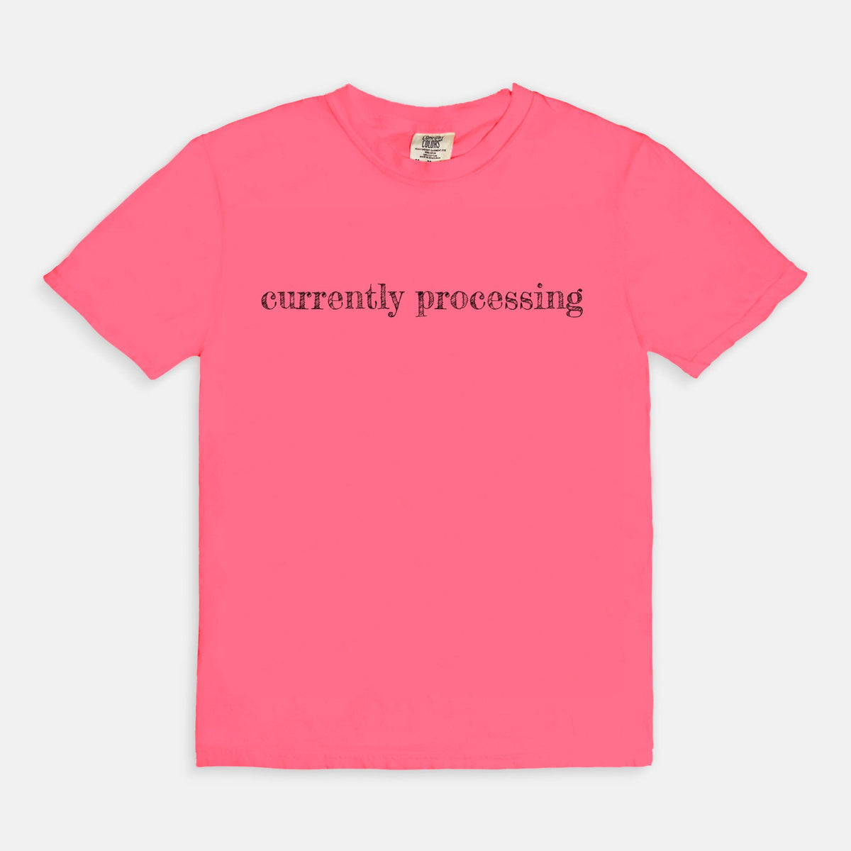 "Currently Processing" Tee